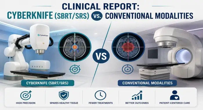 cyberknife vs conventional cancer treatment
